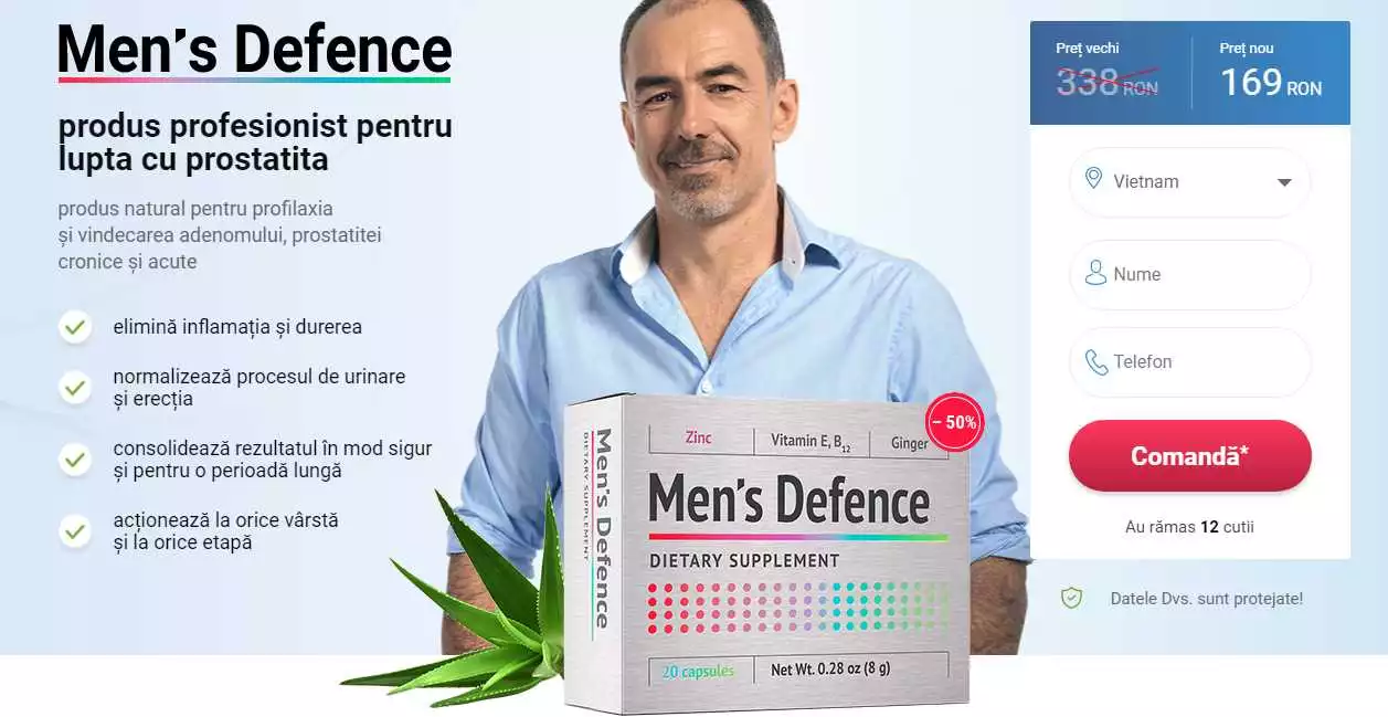 Men’s Defence – Unde să cumpăr în Fecioara
