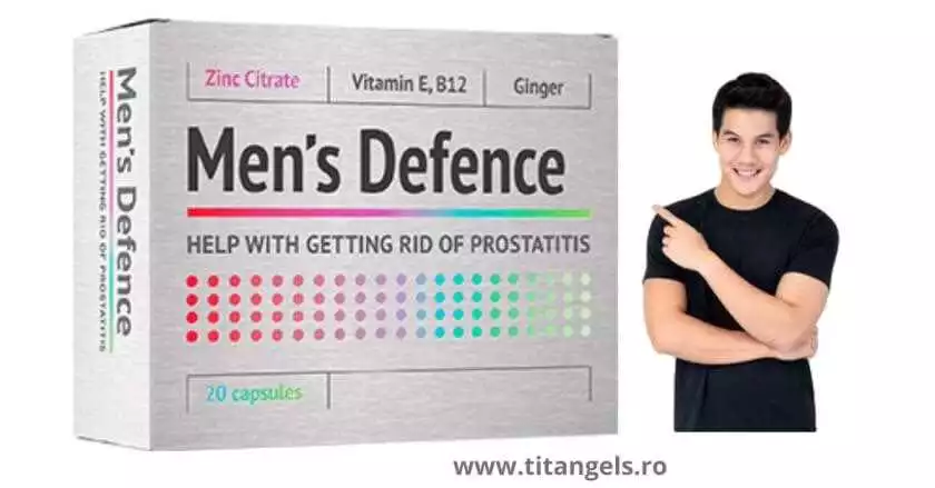 Men’s Defence – protecție eficientă împotriva infecțiilor urinare și a prostatitei în farmacia din Piatra Neamț